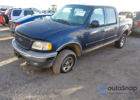 2002 Ford F-150 Lariat/Xlt z USA, uszkodzony, nr VIN 1FTRW08L52KB27421